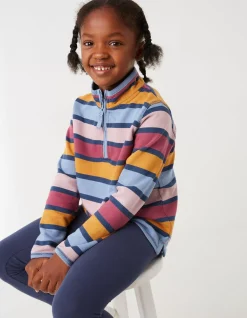 FatFace Stripe Half Neck Sweatshirt|Girls View All