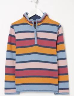 FatFace Stripe Half Neck Sweatshirt|Girls View All