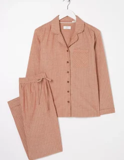 FatFace Stripe Pyjama Set|Women Nightwear & Loungewear
