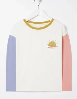 FatFace Sun Embroidered Long Sleeve T-Shirt|Girls View All