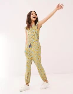 FatFace Sunflower Print Jumpsuit|Girls View All