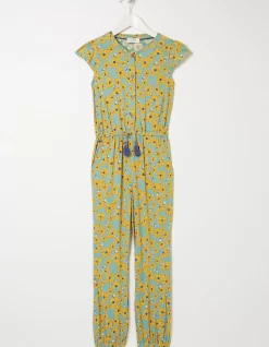FatFace Sunflower Print Jumpsuit|Girls View All