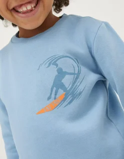 FatFace Surf Graphic Sweat|Boys View All