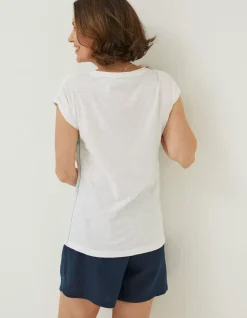 FatFace Surf Graphic T-Shirt|Women Tops & T-Shirts