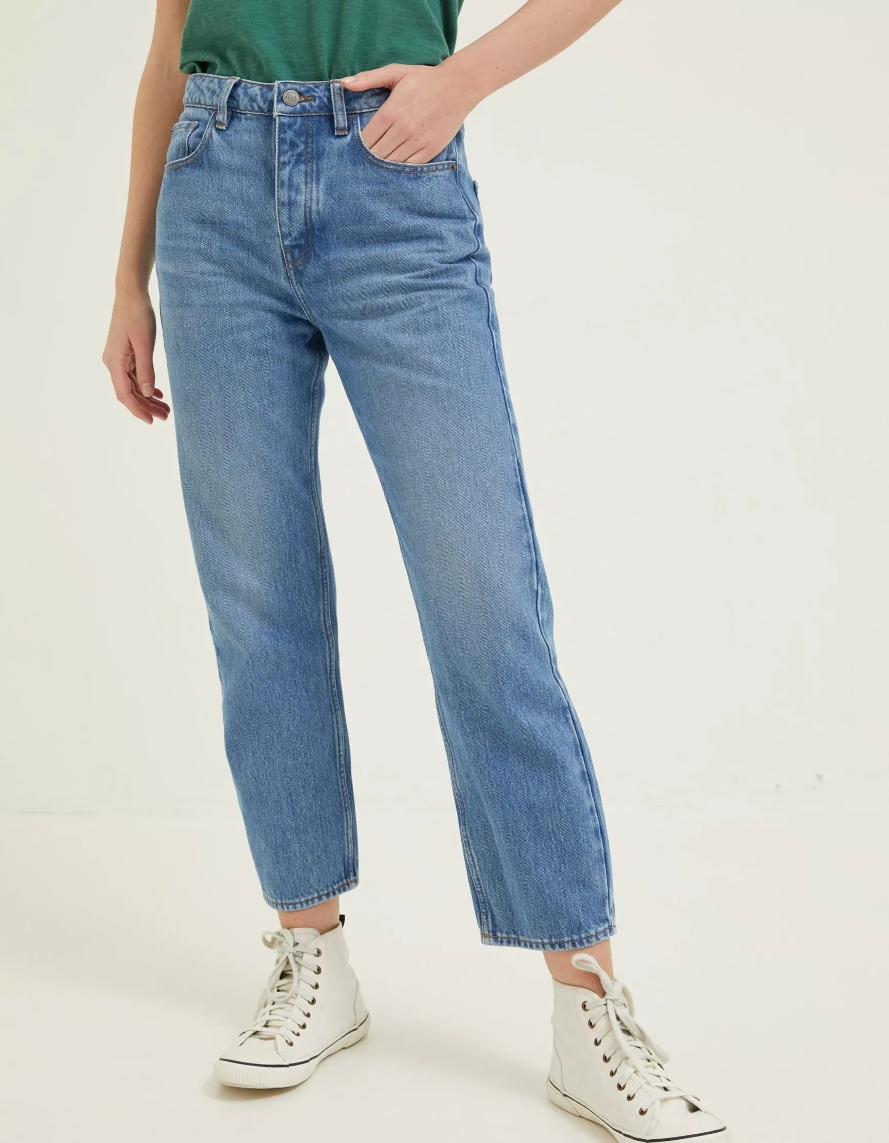 FatFace Sutton Straight Cropped Jeans|Women Jeans & Dungarees