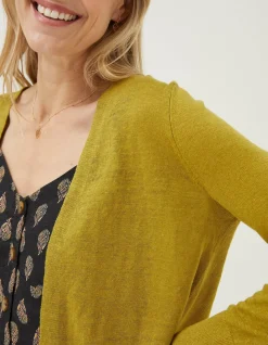 FatFace Suzannah Linen Cardigan|Women Knitwear
