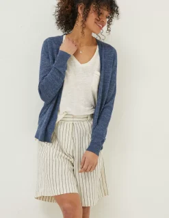 FatFace Suzannah Linen Cardigan|Women Knitwear