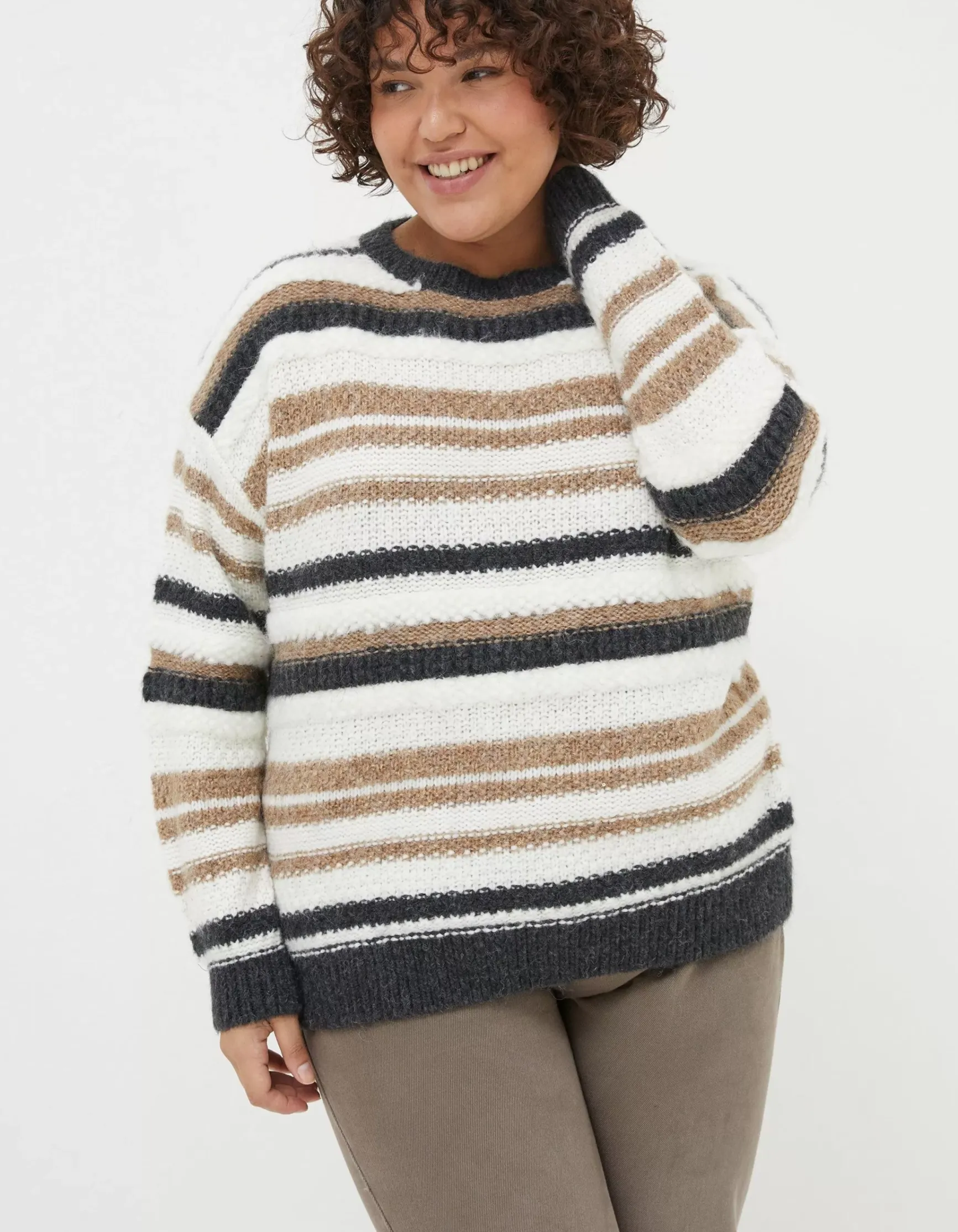 FatFace Suzy Stripe Jumper|Women View All