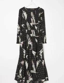 FatFace Swallow Print Elaine Midi Dress|Women View All