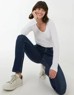 FatFace Sway Slim Leg Comfort Stretch Jeans|Women Jeans & Dungarees