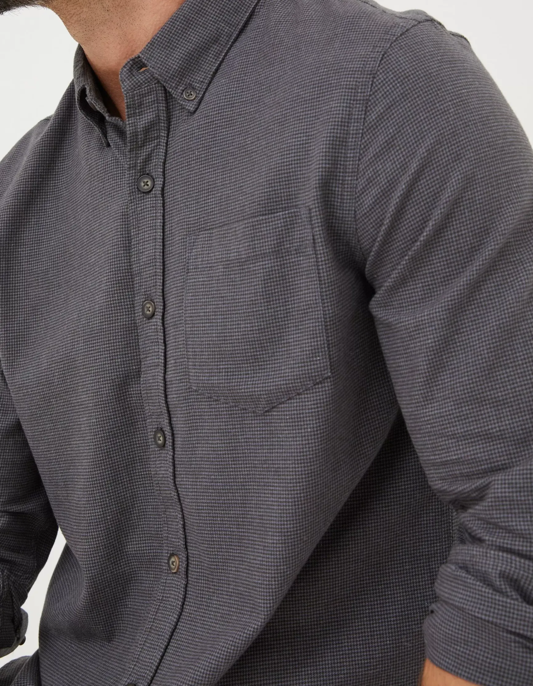 FatFace Tadlow Puppytooth Shirt|Men View All