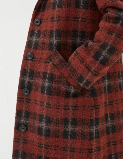 FatFace Tanya Wool Blend Check Coat|Women Coats & Jackets
