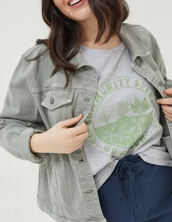 FatFace Tasha Denim Jacket|Women Coats & Jackets
