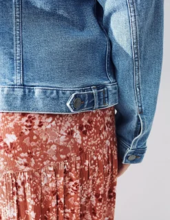 FatFace Tasha Denim Jacket|Women Coats & Jackets