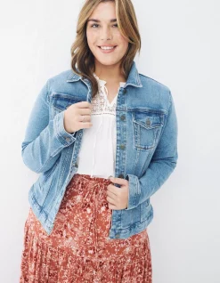 FatFace Tasha Denim Jacket|Women Coats & Jackets