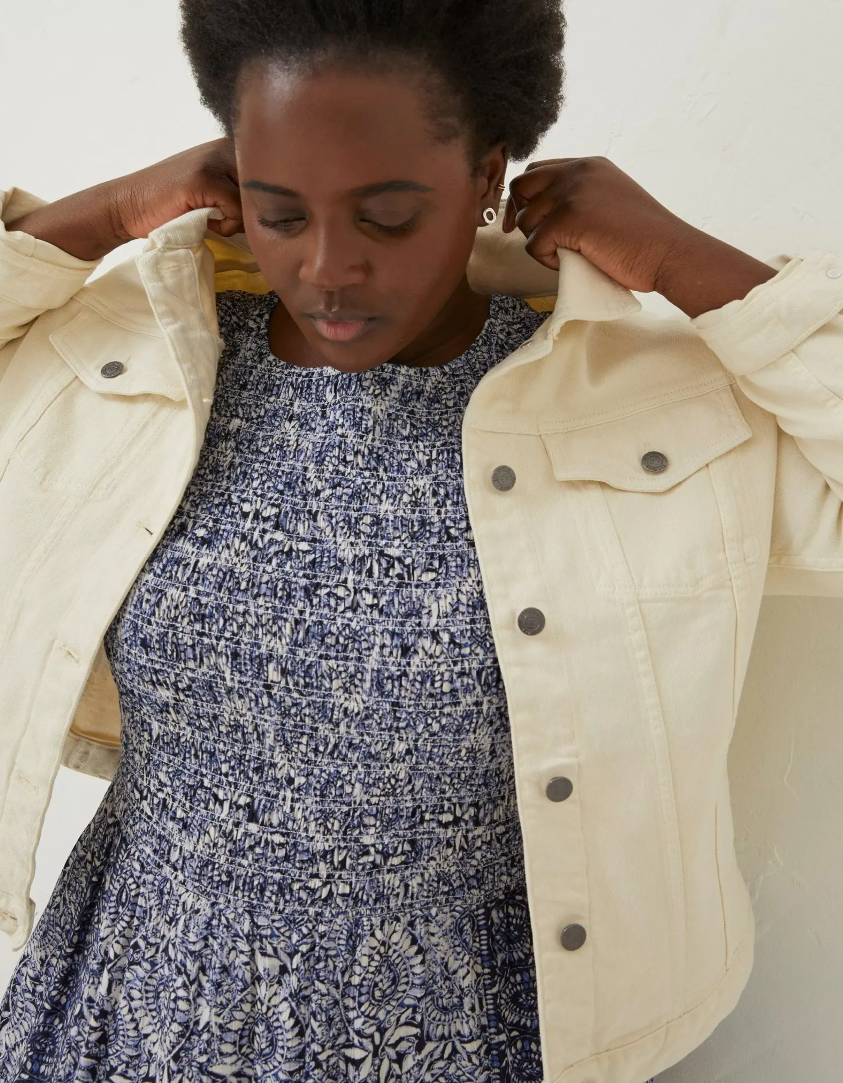 FatFace Tasha Denim Jacket|Women Coats & Jackets