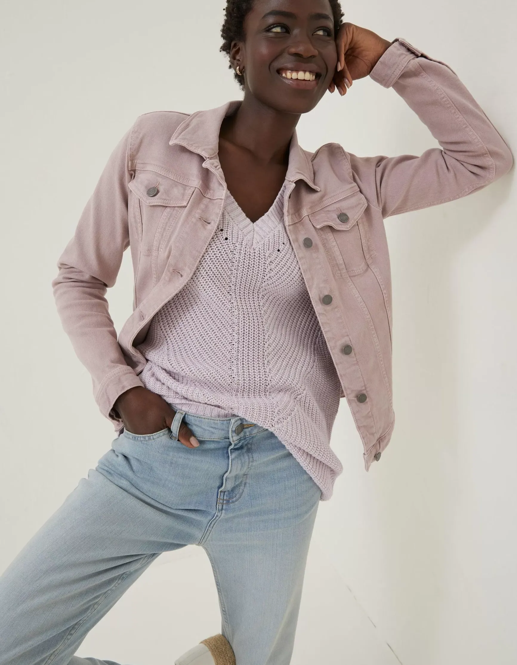 FatFace Tasha Denim Jacket|Women Coats & Jackets