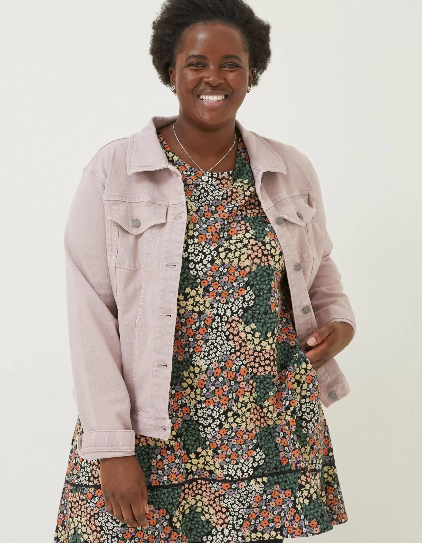 FatFace Tasha Denim Jacket|Women Coats & Jackets