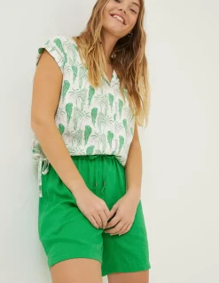 FatFace Tenby Linen Short|Women Shorts