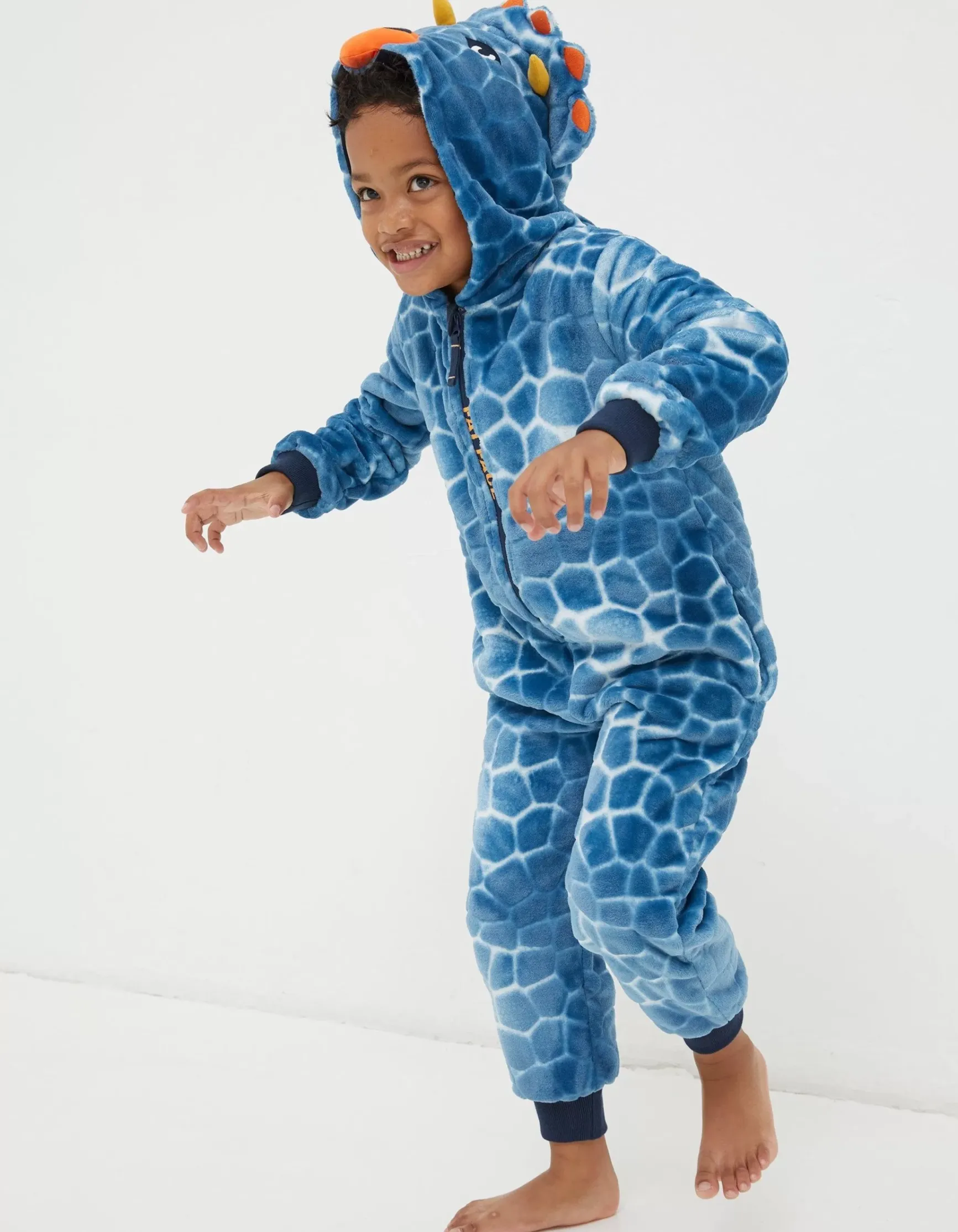 FatFace Terry Dinosaur Onesie|Boys View All