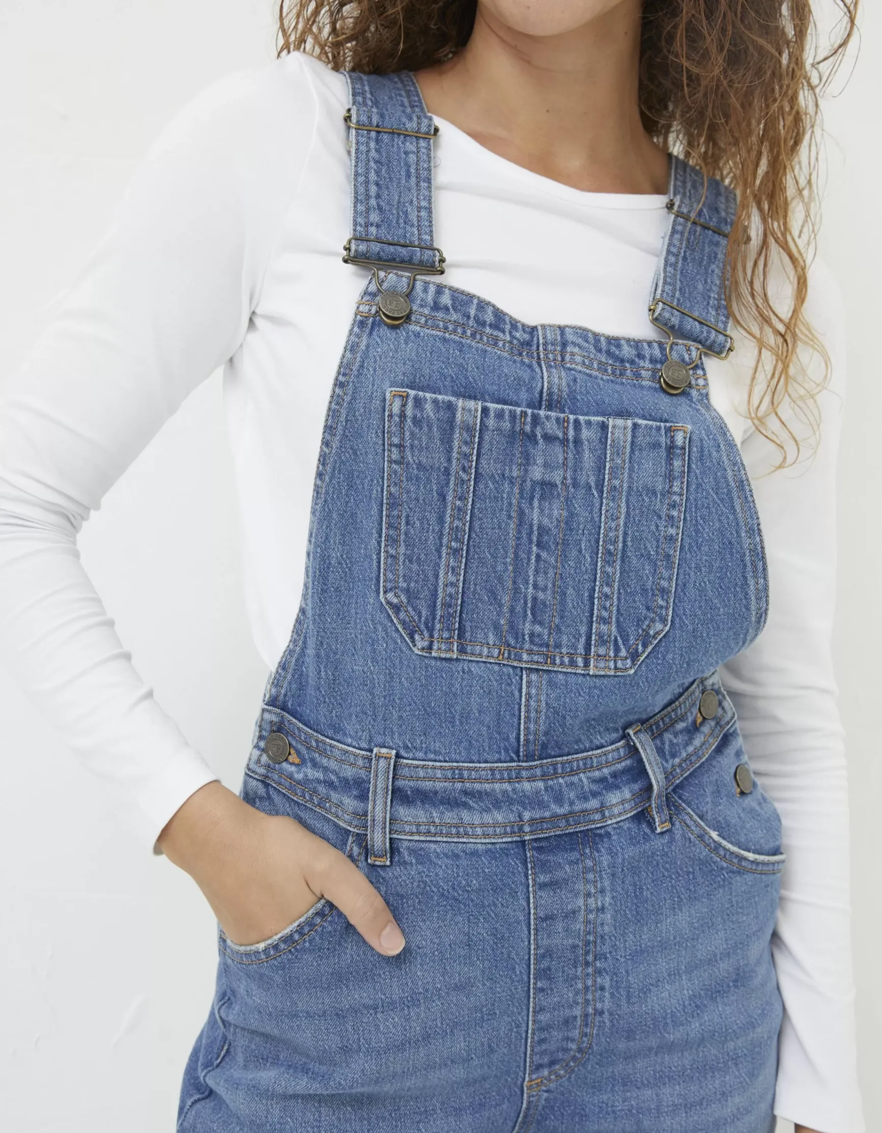 FatFace Tetbury Wide Leg Dungarees|Women View All