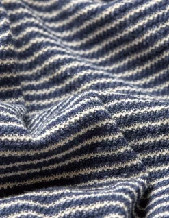 FatFace Textured Stripe Crew|Men Knitwear