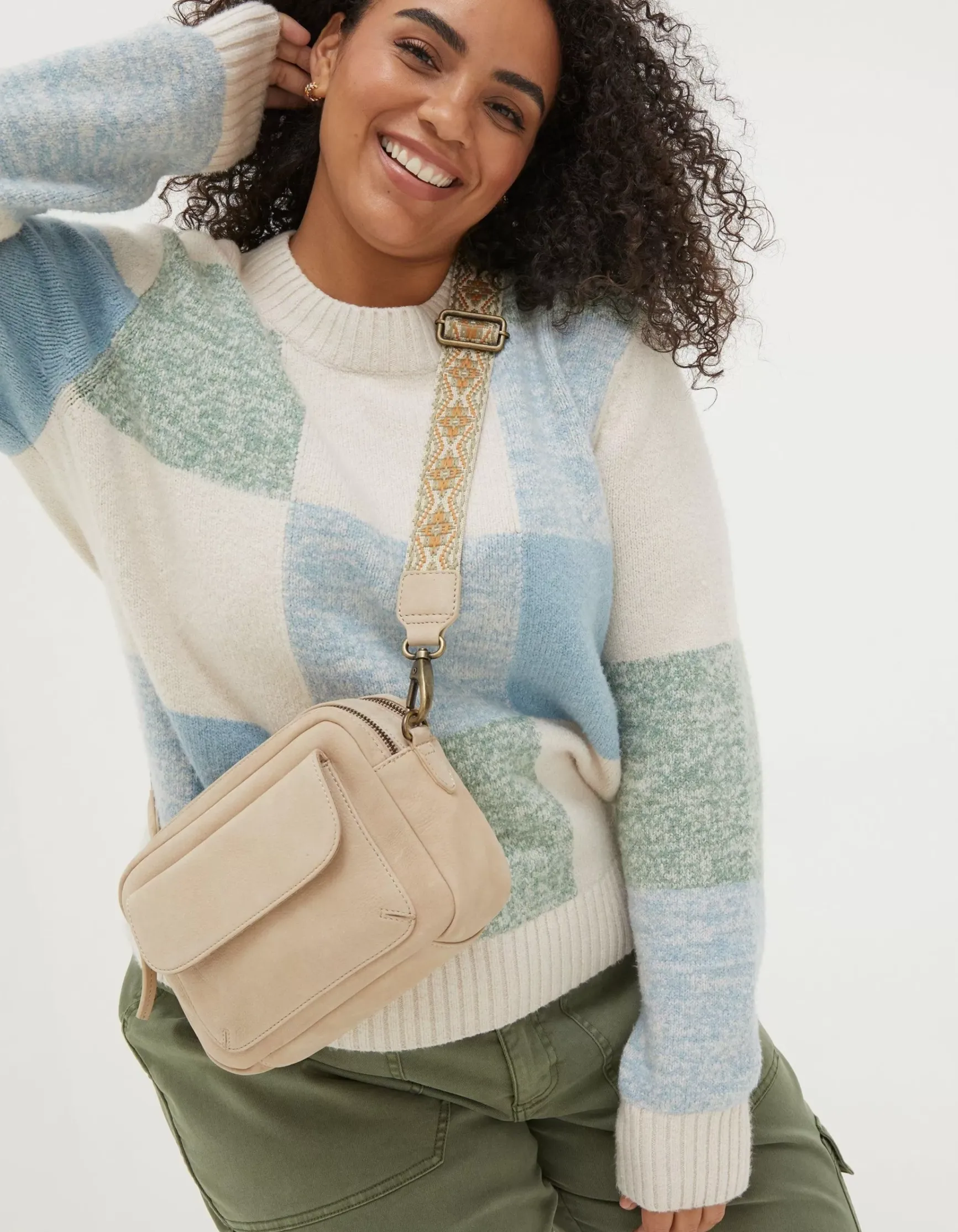 FatFace The Oslo Camera Bag Ornate Strap|Women View All