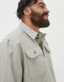 FatFace Thompson Smock Shirt|Men View All