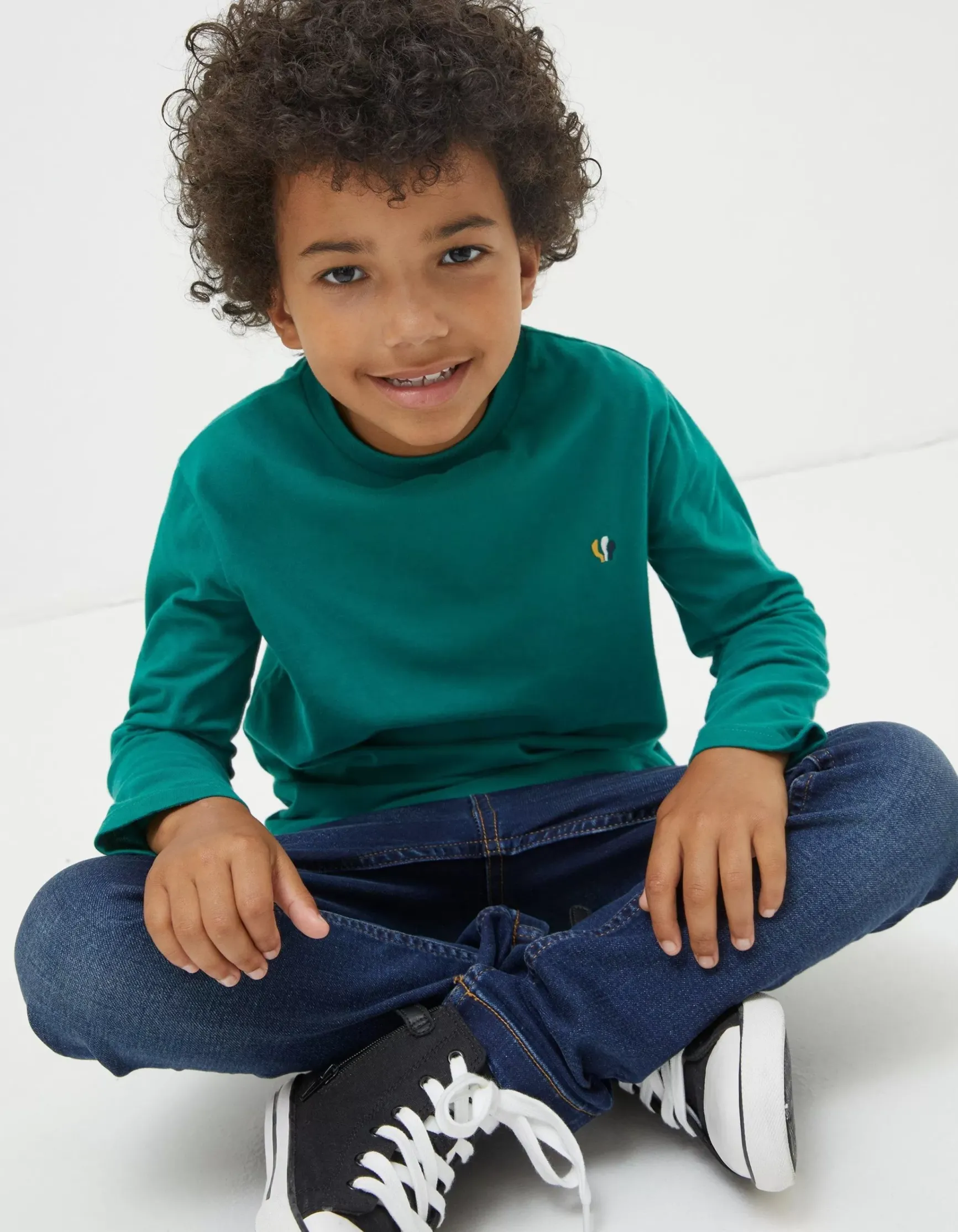 FatFace Three Pack Long Sleeve T-Shirts|Boys View All