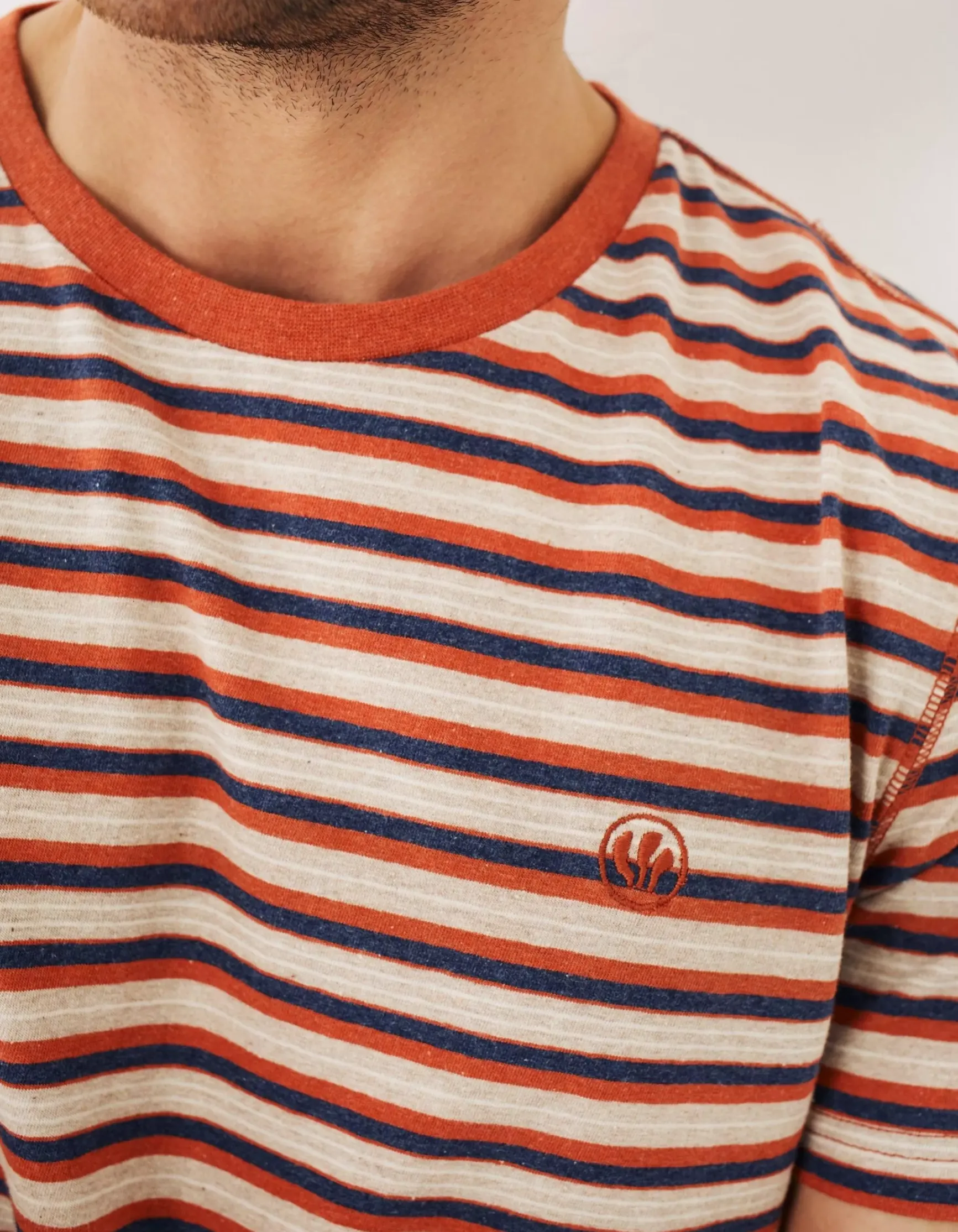 FatFace Three Pack Stripe T-Shirts|Men Nightwear & Pyjamas