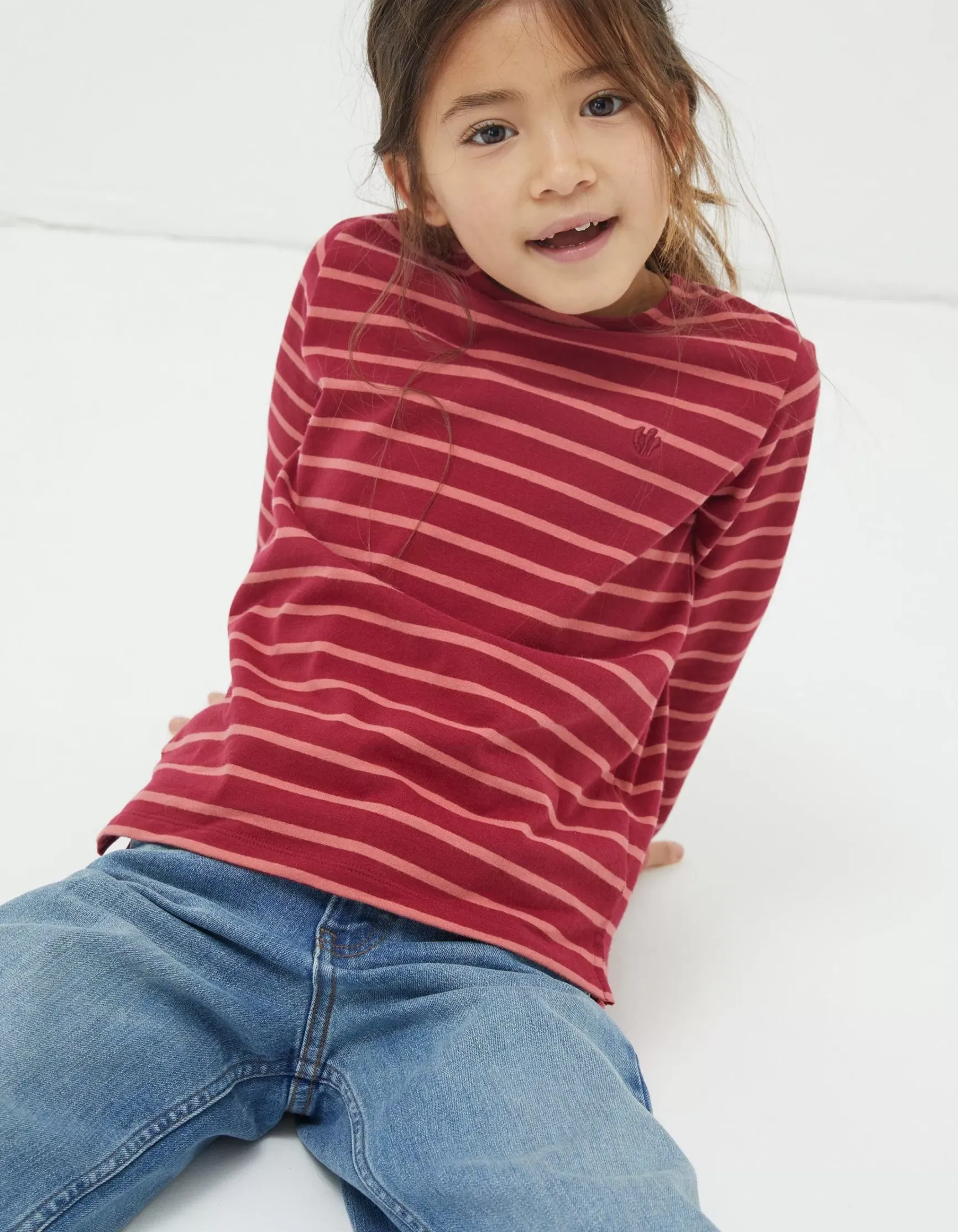 FatFace Three Pack Stripe T-Shirts|Girls View All
