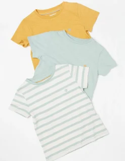 FatFace Three-Pack Short Sleeve T-Shirts|Girls View All