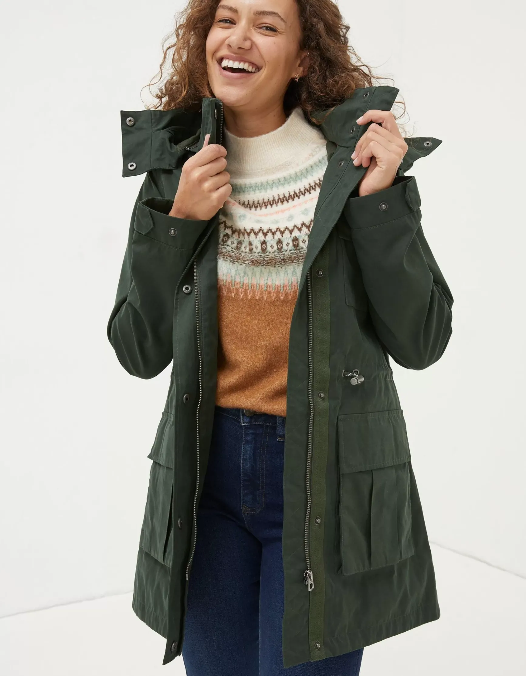 FatFace Tiegan Waterproof Coat|Women Coats & Jackets