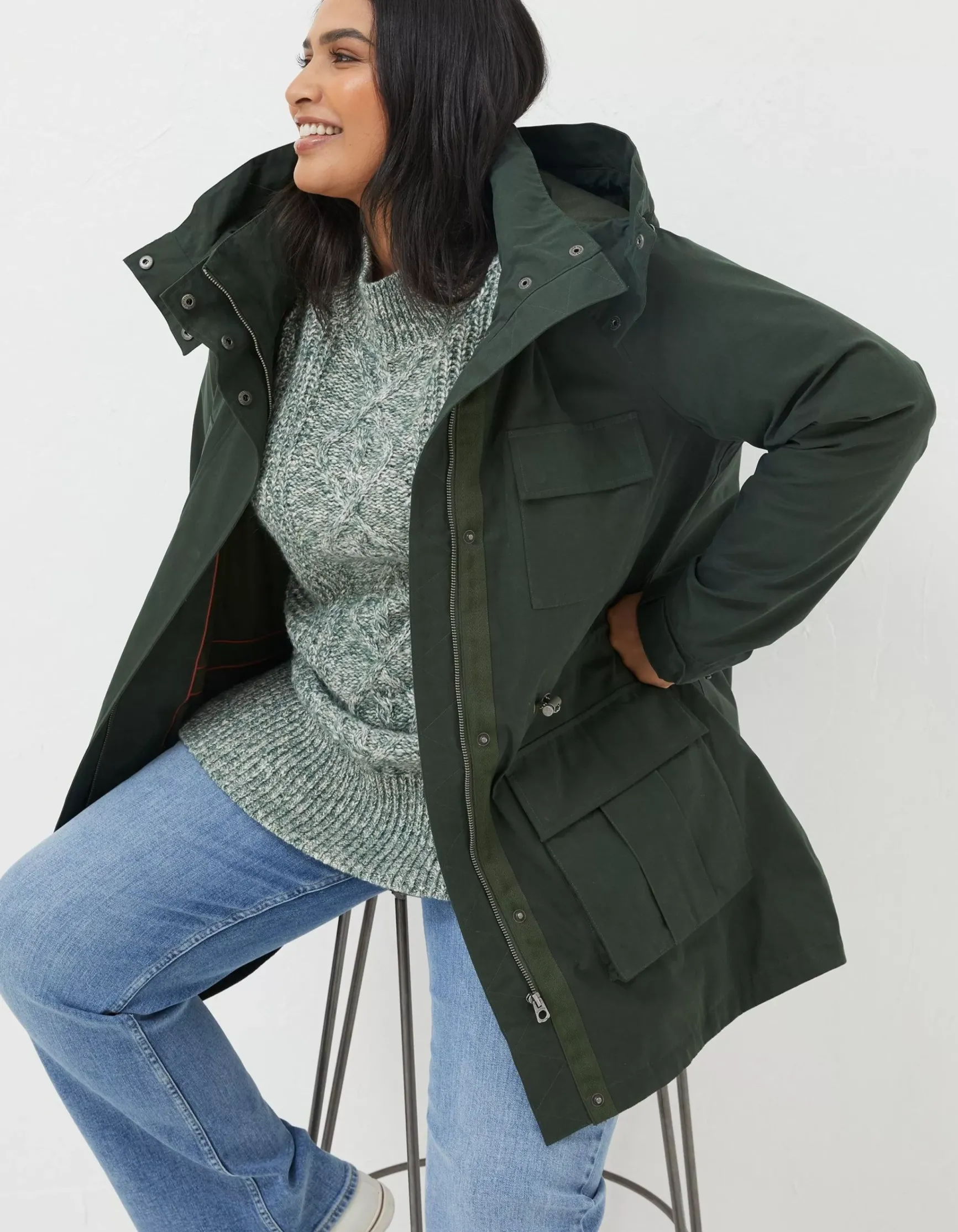 FatFace Tiegan Waterproof Coat|Women Coats & Jackets