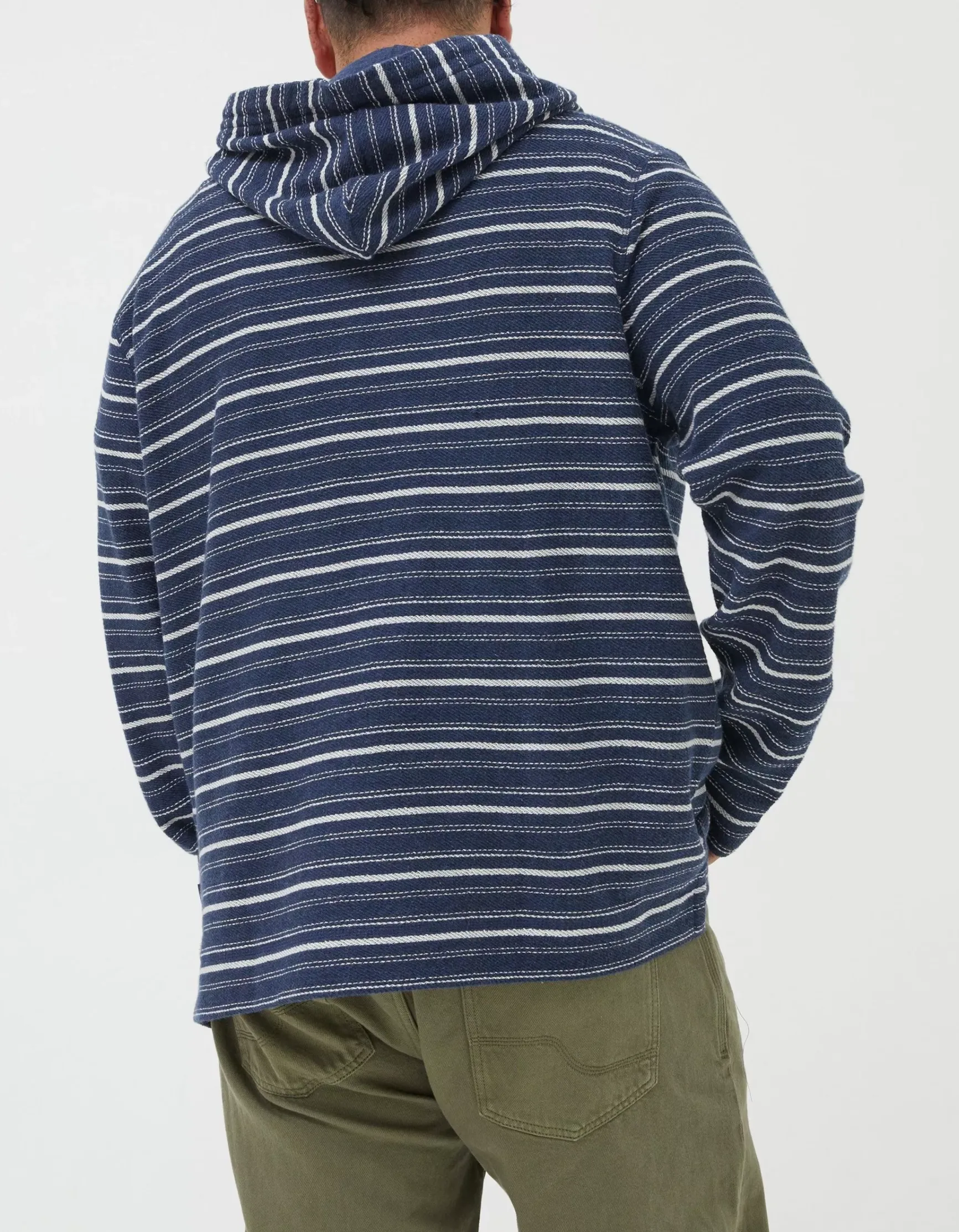FatFace Trescoe Fine Stripe Hoodie|Men View All
