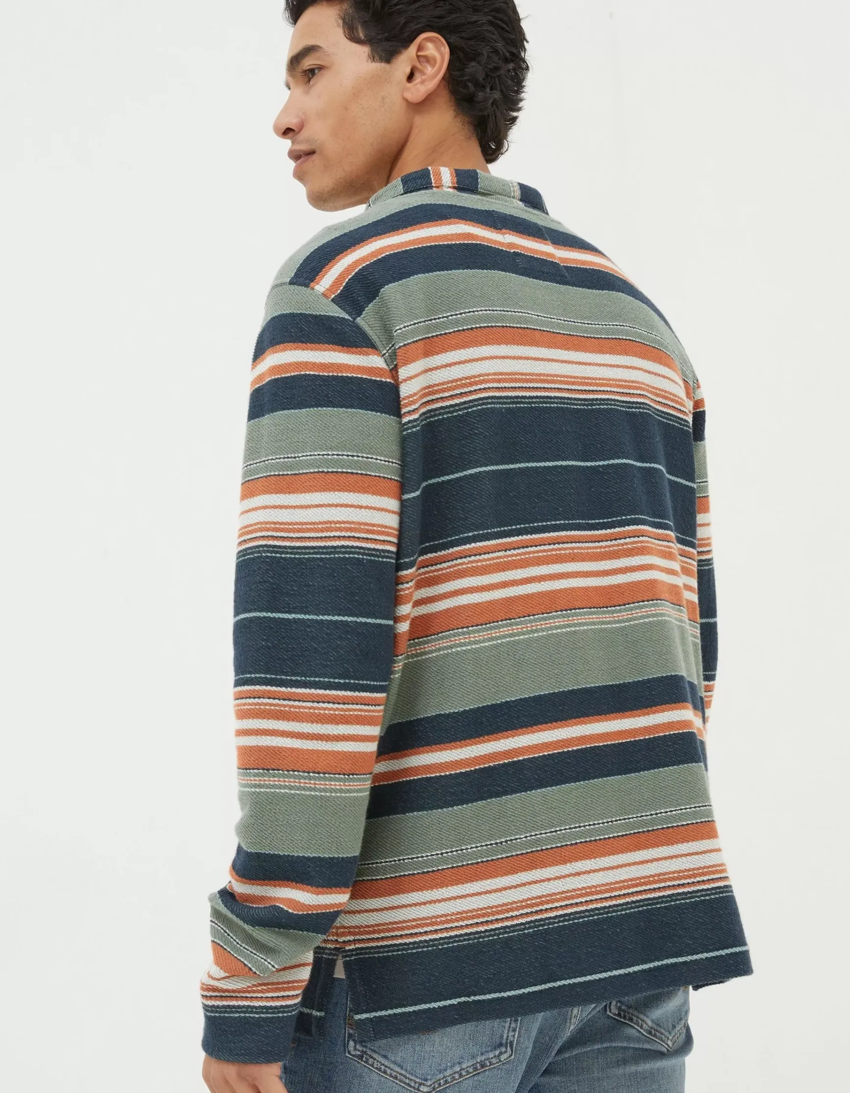 FatFace Trescowe Half Neck Sweatshirt|Men View All