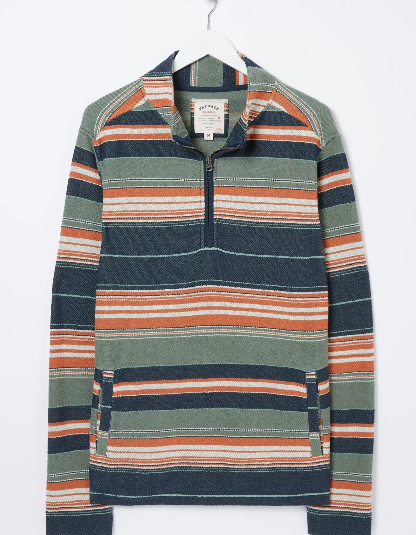 FatFace Trescowe Half Neck Sweatshirt|Men View All