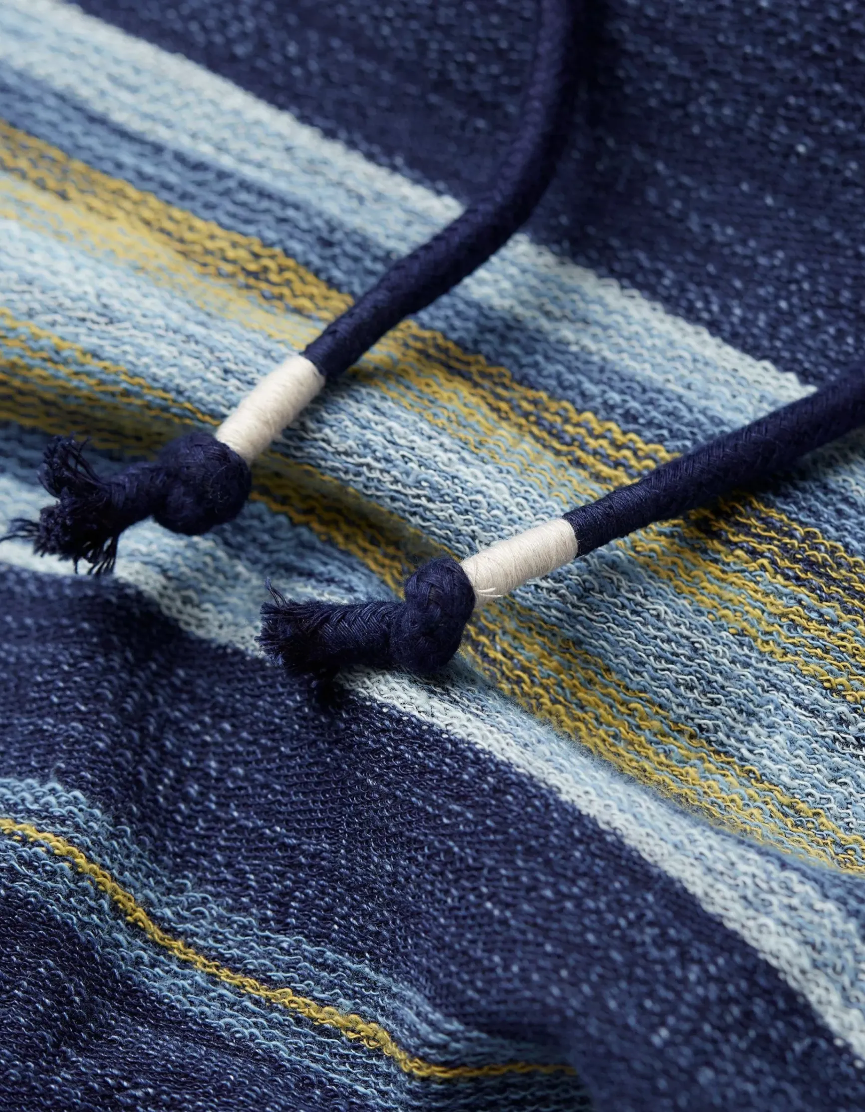 FatFace Trescowe Indigo Stripe Hoodie|Men View All