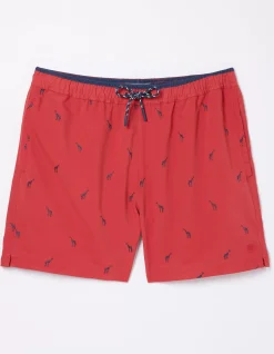 FatFace Trevose Giraffe Swim Shorts|Men Swimwear