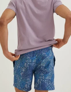 FatFace Trevose Patchwork Swim Shorts|Men Swimwear