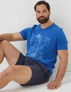 FatFace Trevose Plain Swim Shorts|Men Swimwear