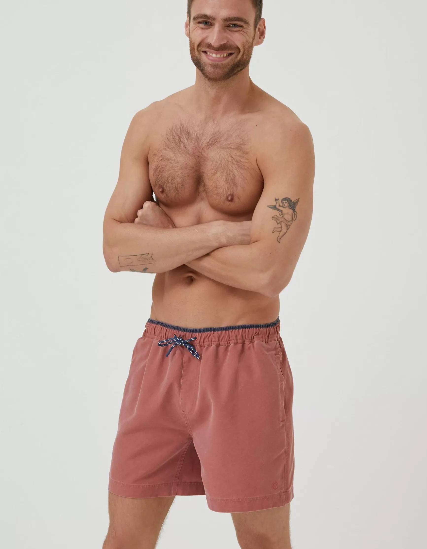 FatFace Trevose Plain Swim Shorts|Men Swimwear