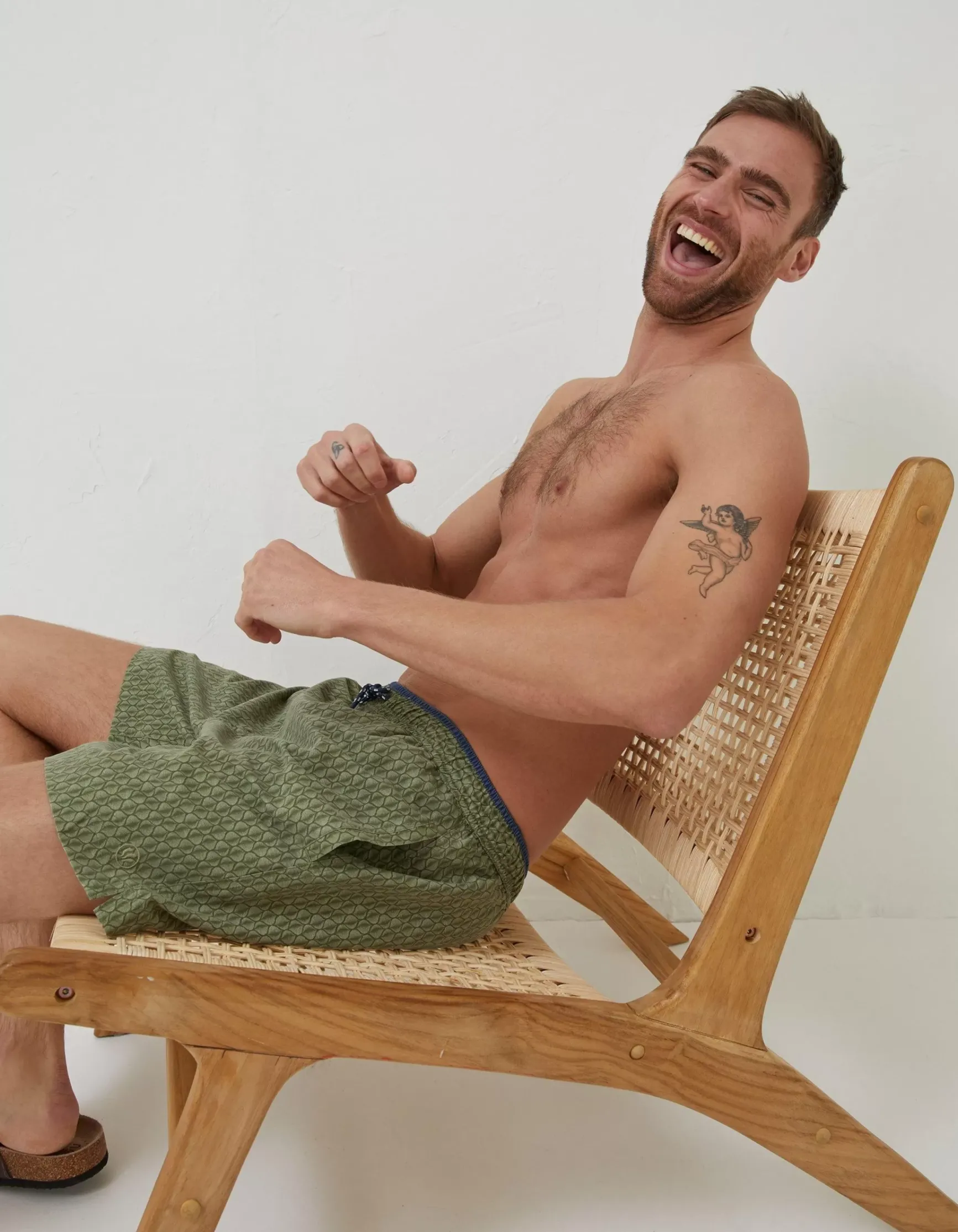 FatFace Trevose Shell Swim Shorts|Men Swimwear