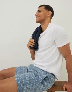 FatFace Trevose Tile Print Swim Shorts|Men Swimwear