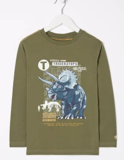 FatFace Triceratops Jersey T-Shirt|Boys View All