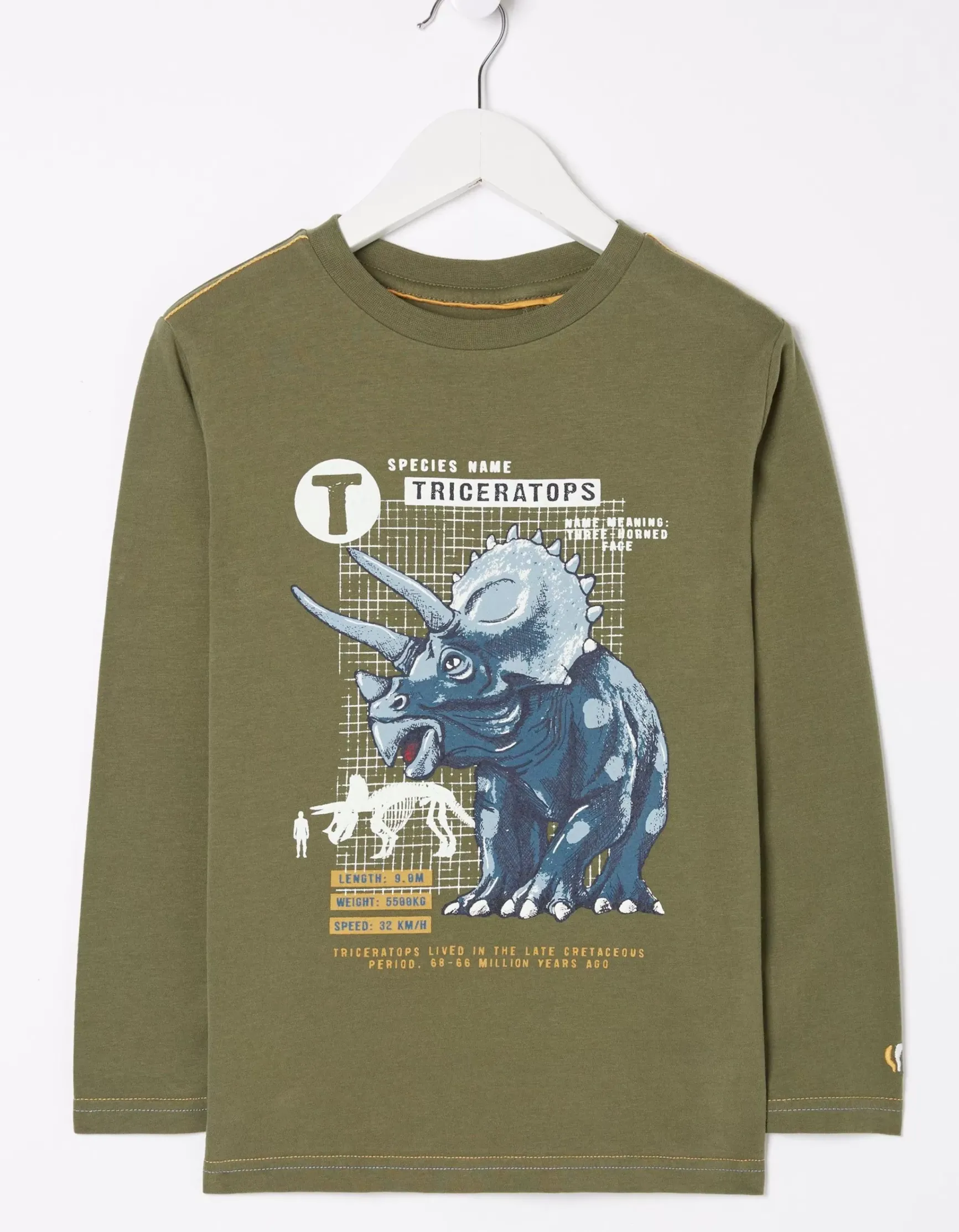 FatFace Triceratops Jersey T-Shirt|Boys View All