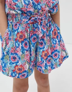 FatFace Tropical Print Flippy Shorts|Girls View All