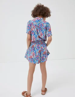 FatFace Tropical Print Flippy Shorts|Girls View All