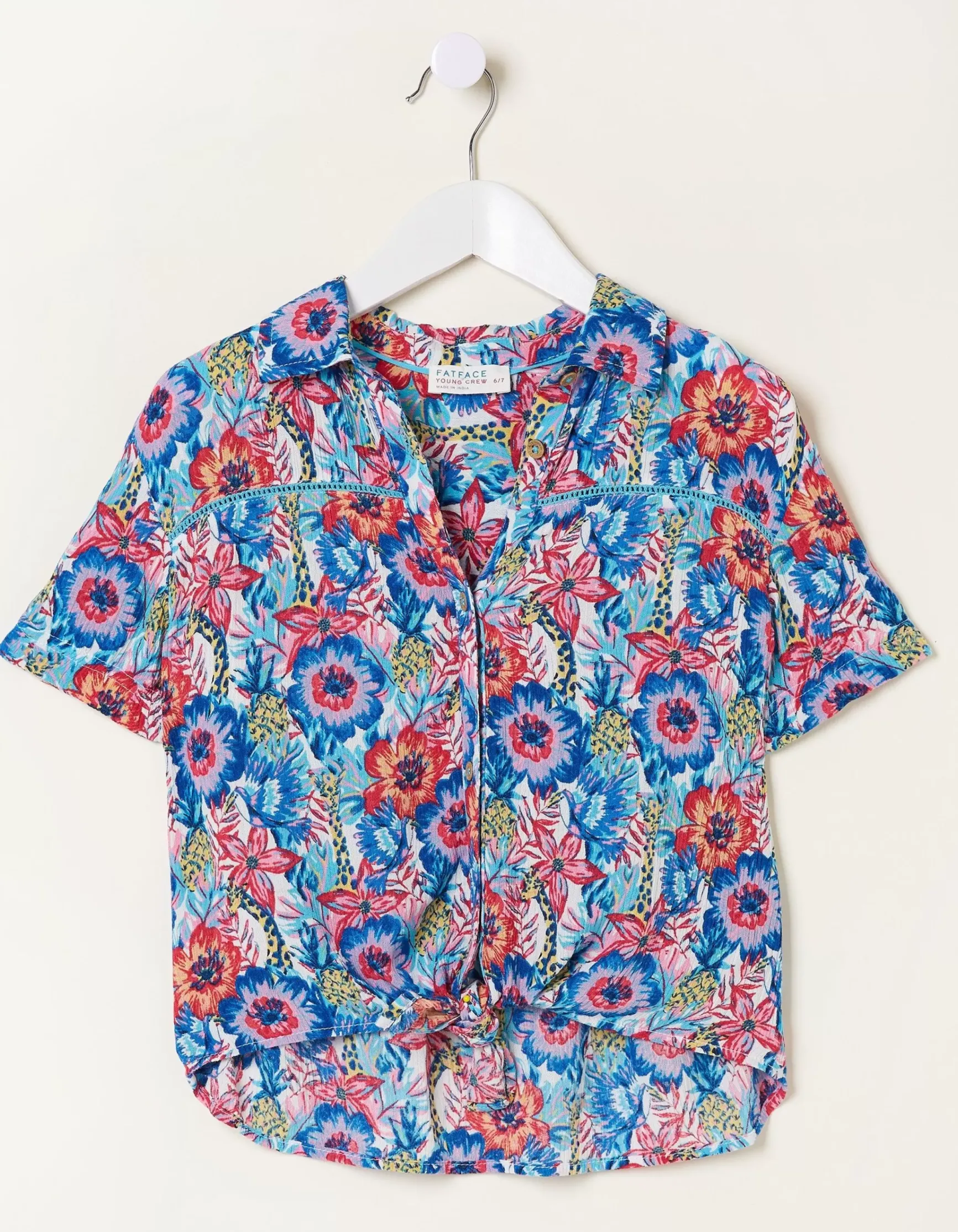 FatFace Tropical Print Shirt|Girls View All
