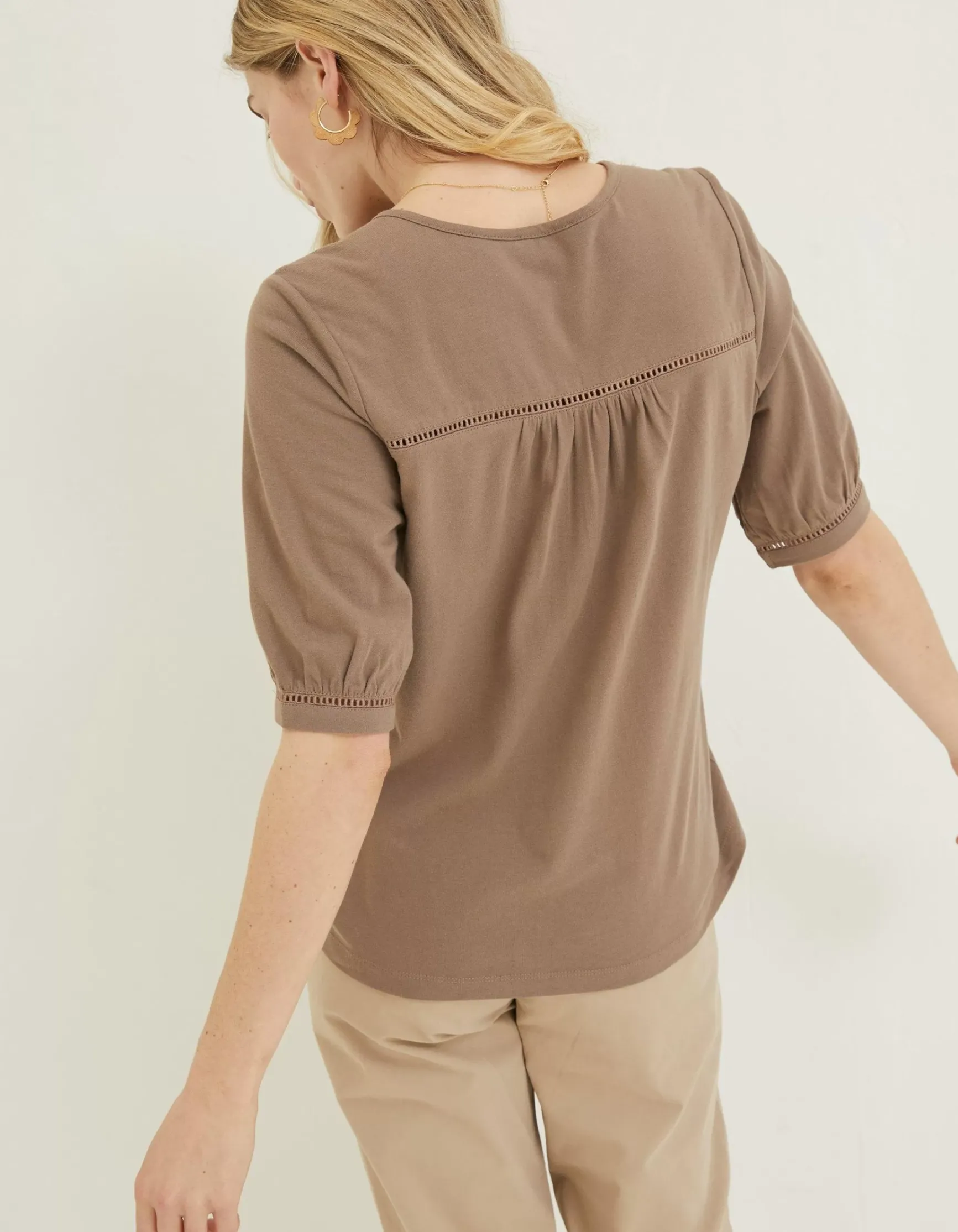 FatFace Tula Notch Top|Women Tops & T-Shirts